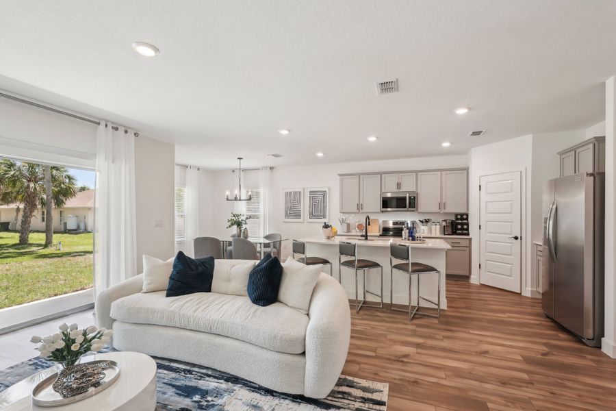 Representative furnished interior of a home built from the Landmark II Series - Bonnet II by Brightland Homes in Spring Hill, Spring Hill (Image 27).