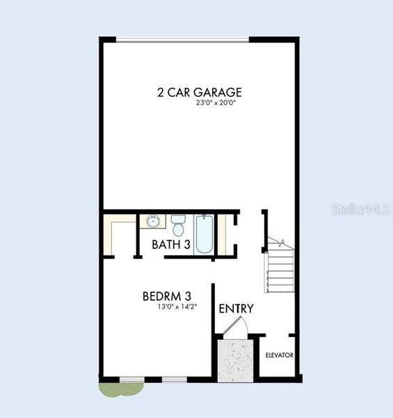 2D floor plan layout of this home in , Sarasota, FL (Image 4).