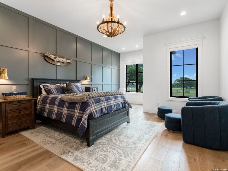 Furnished interior view inside a new home in , Boerne (Image 10).
