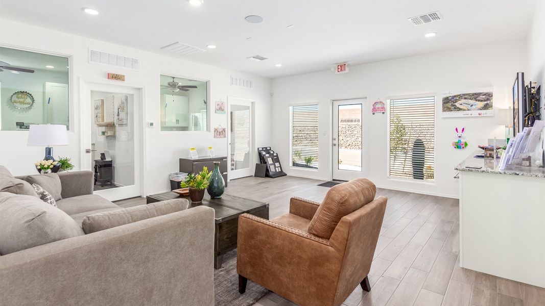 Furnished interior view inside a new home in Saguaro Bloom, Marana (Image 5).