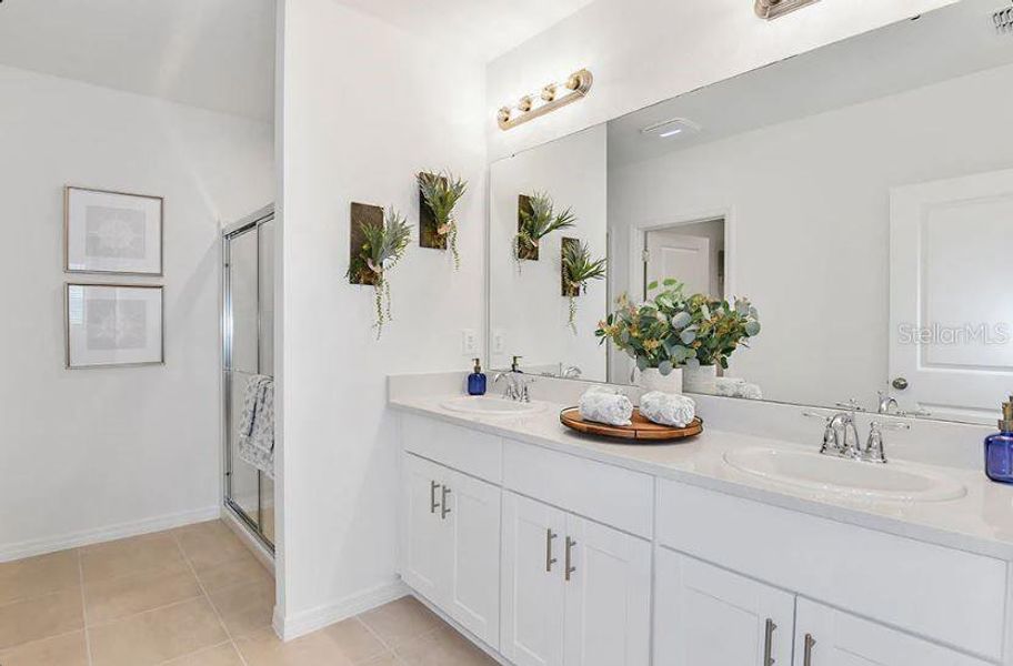 Furnished interior view inside a new home in Firethorn, Parrish (Image 13).