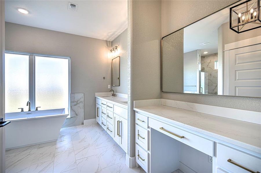 Furnished interior view inside a new home in , Moody (Image 9).