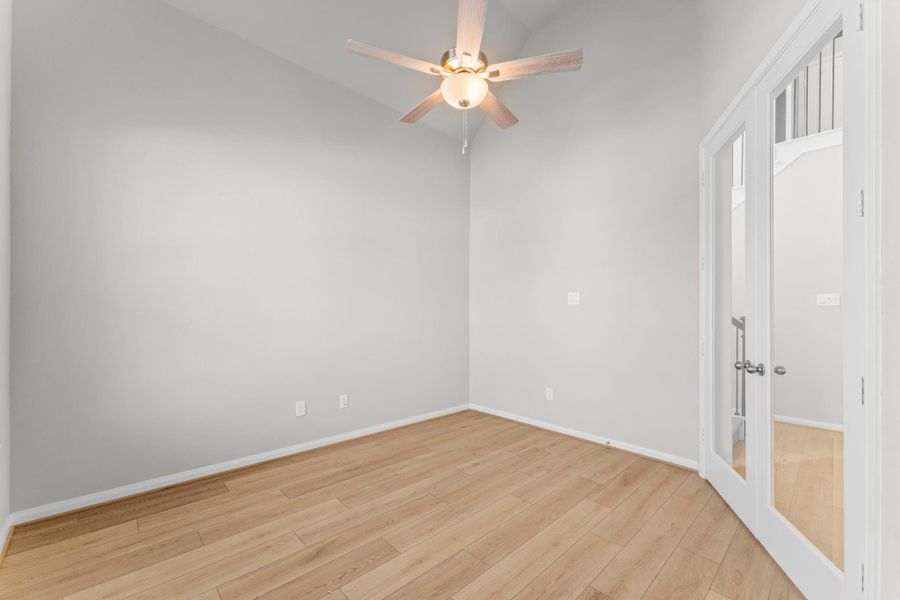 Spacious, unfurnished interior of a new home in The Highlands, Porter (Image 41). Spacious, unfurnished interior of a new home in The Highlands, Porter (Image 41).