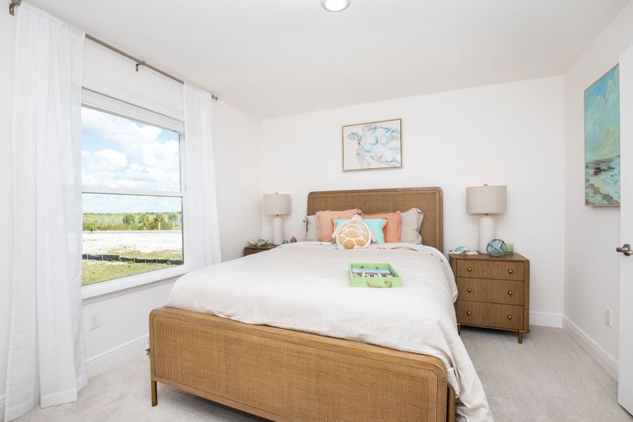 Furnished interior view inside a new home in Orchid Cove, Bokeelia (Image 12).