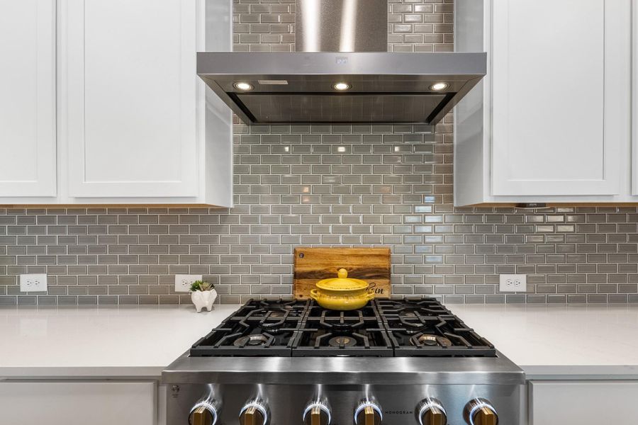 Upgraded appliances.