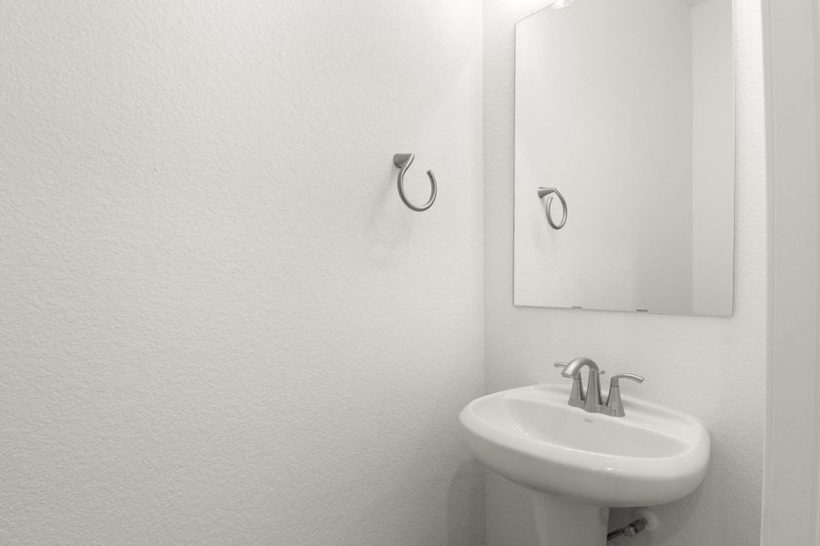 Close-up of interior finishes inside a home in Easton Park, Austin (Image 21).
