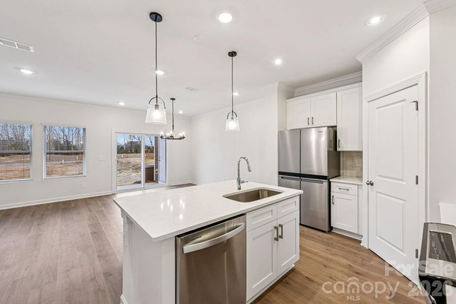 Furnished interior view inside a new home in , Fort Mill (Image 4).