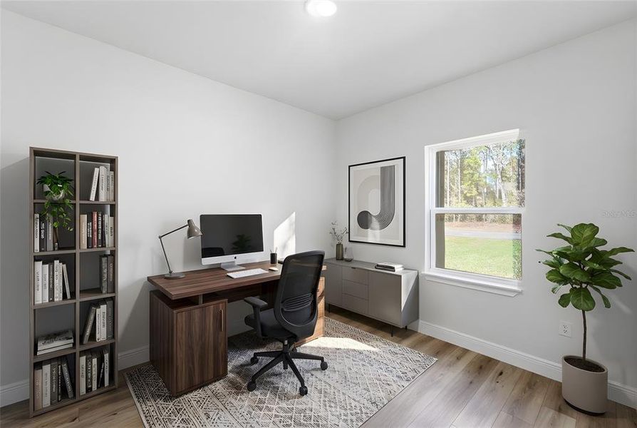 Furnished interior view inside a new home in , Ocala (Image 14). Furnished interior view inside a new home in , Ocala (Image 14).