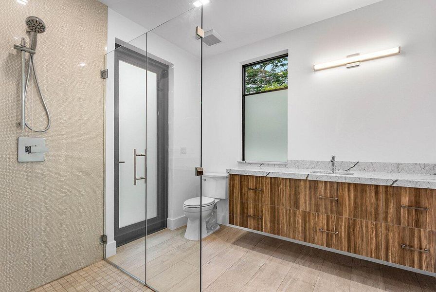 Furnished interior view inside a new home in , Delray Beach (Image 12).