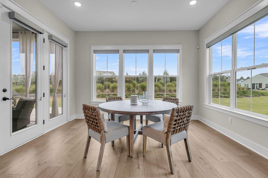 Furnished interior view inside a new home in , Summerville (Image 18).