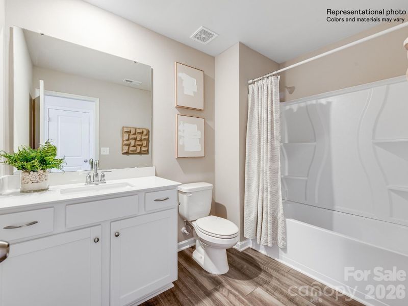 Furnished interior view inside a new home in Cannon Village, York (Image 6).