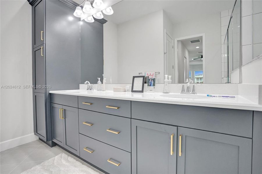 Furnished interior view inside a new home in , Westlake (Image 68).