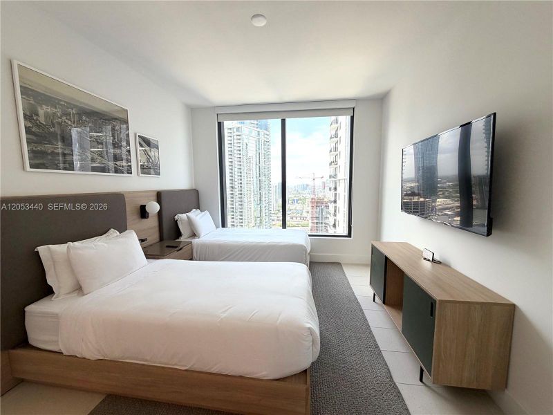 Furnished interior view inside a new home in , Miami (Image 4).