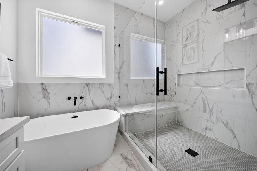 Furnished interior view inside a new home in , Houston (Image 28).