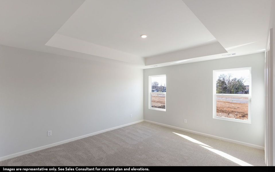 Representative unfurnished interior of a home built from the Magellan by CastleRock Communities in McCain's Station, Gallatin (Image 21).