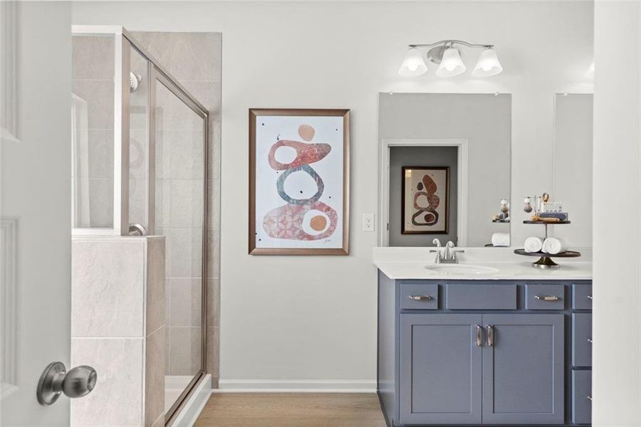 Furnished interior view inside a new home in Laurel Ridge, Rock Spring (Image 6).
