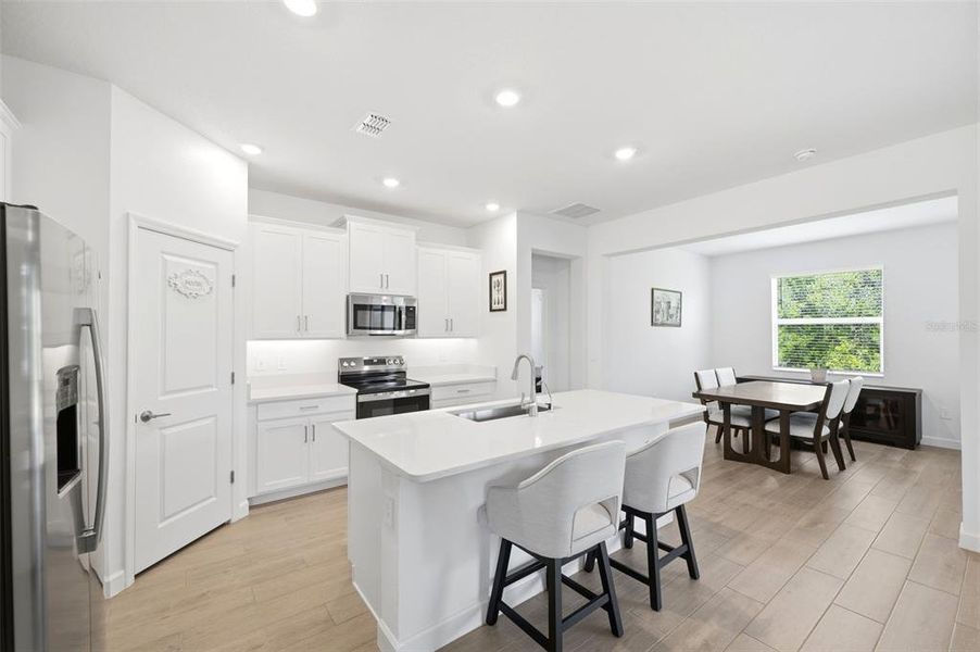 Furnished interior view inside a new home in Angeline Active Adult, Land O' Lakes (Image 16).