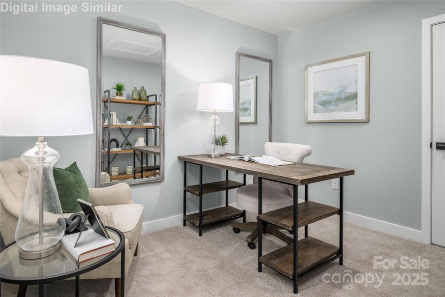 Who says a study has to be just a study? Why limit a study to just studying? This versatile space is your creative playground—make it a vibrant playroom, a peaceful meditation retreat, or a chic home office that powers your goals. Whatever your vibe, it’s ready to become your personal haven of inspiration and function.