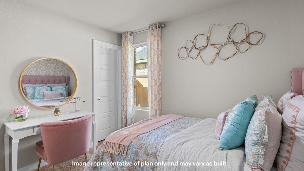 Furnished interior view inside a new home in Homestead at Parks Bell Ranch, Odessa (Image 17).