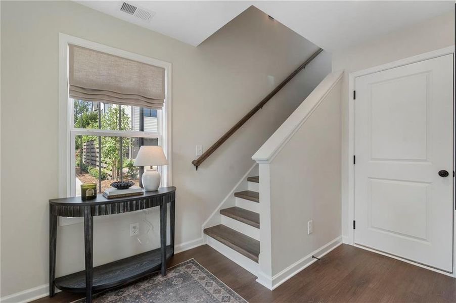 Furnished interior view inside a new home in , Alpharetta (Image 43).