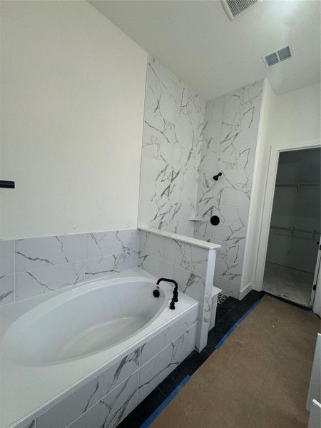 Gorgeous detailing in Primary Bath