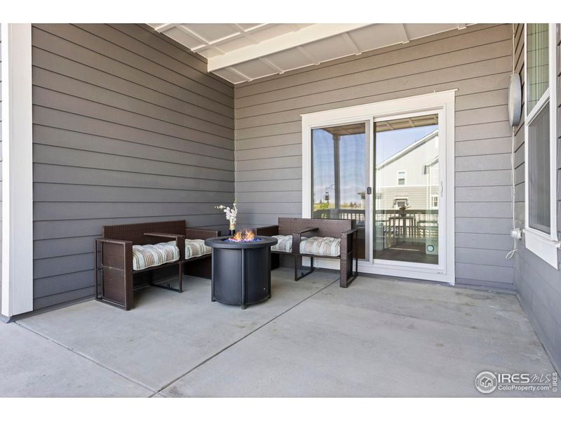 Exterior details and patio area of a home in , Erie (Image 3).