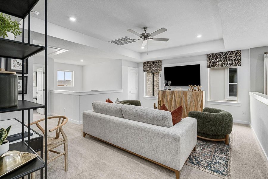 Furnished interior view inside a new home in , Dayton (Image 5).