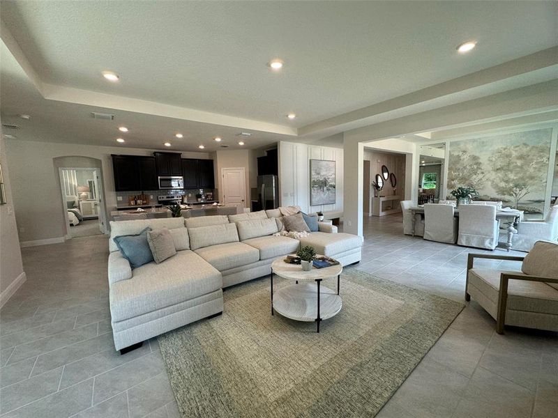 Furnished interior view inside a new home in Finley Woods, Gainesville (Image 17).