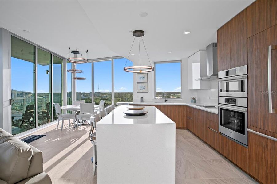Furnished interior view inside a new home in , St. Petersburg (Image 17).