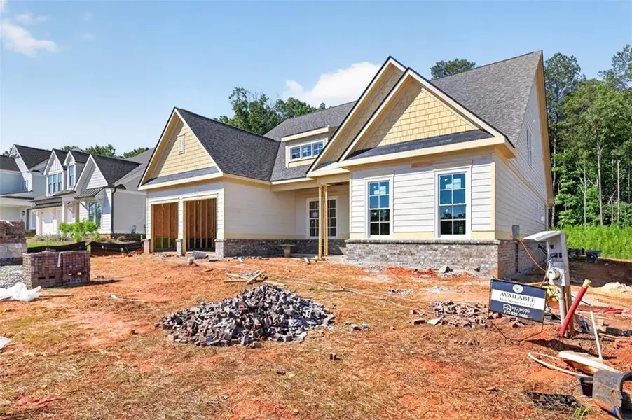 In-progress construction of a new home in , Statham, GA (Image 5).