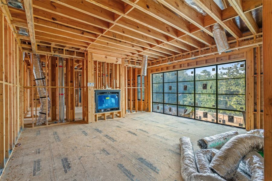 In-progress construction of a new home in , Houston, TX (Image 10).