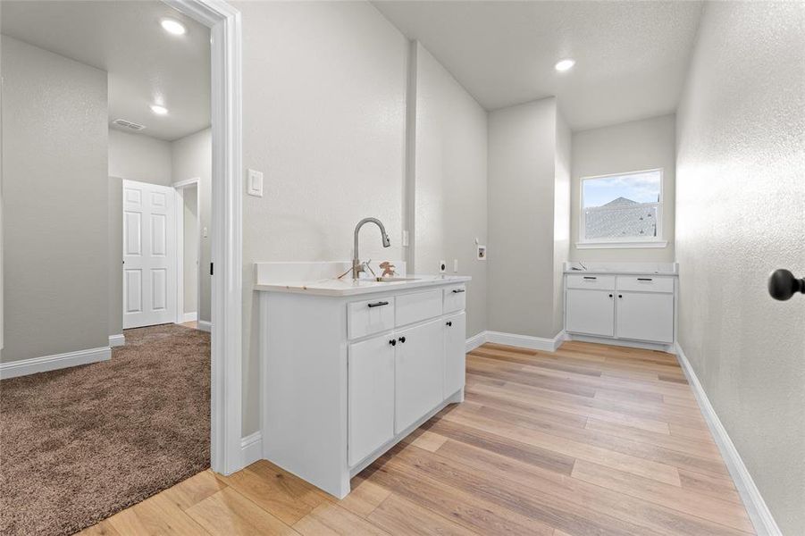 Furnished interior view inside a new home in , Greenville (Image 12).