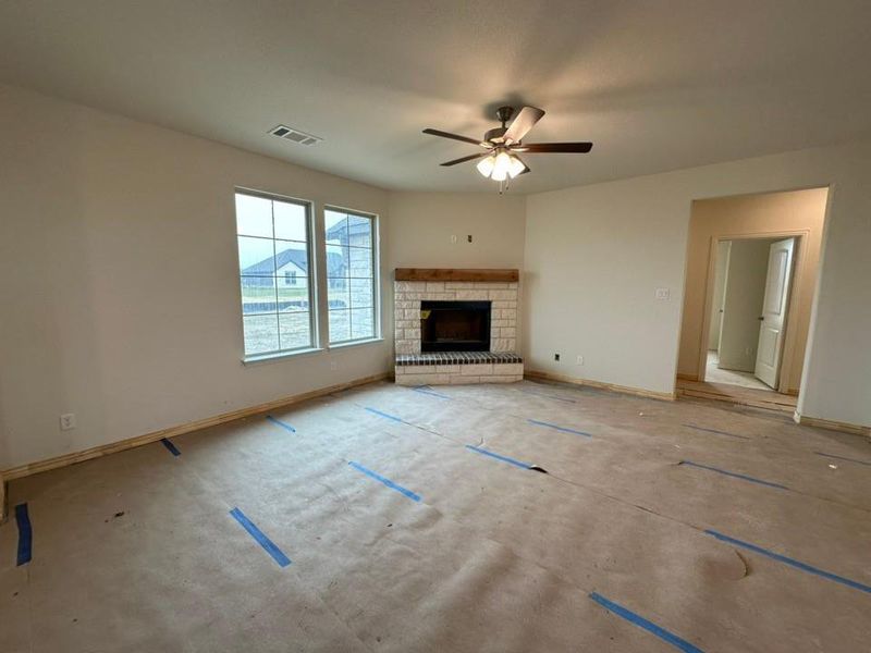 In-progress construction of a new home in Oak Valley, Oak Ridge, TX (Image 7). In-progress construction of a new home in Oak Valley, Oak Ridge, TX (Image 7).