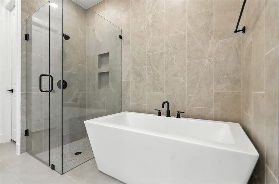 Furnished interior view inside a new home in Walsh: Artisan Series - 50' lots, Aledo (Image 18).