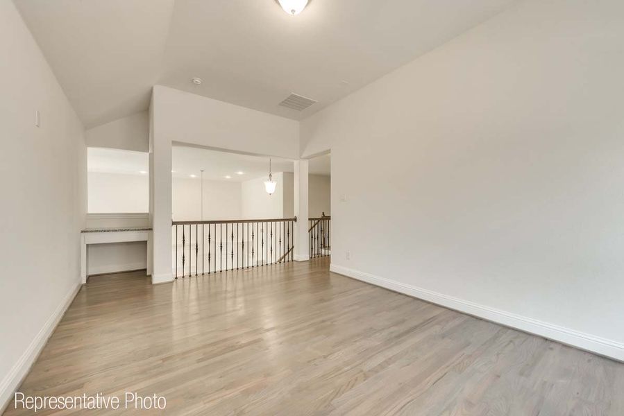 Representative unfurnished interior of a home built from the Charleston II by Grand Homes in Grand Oaks, Celina (Image 23).