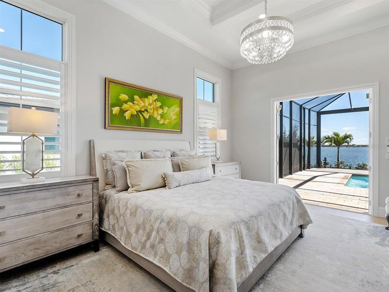 Furnished interior view inside a new home in , Sarasota (Image 11).