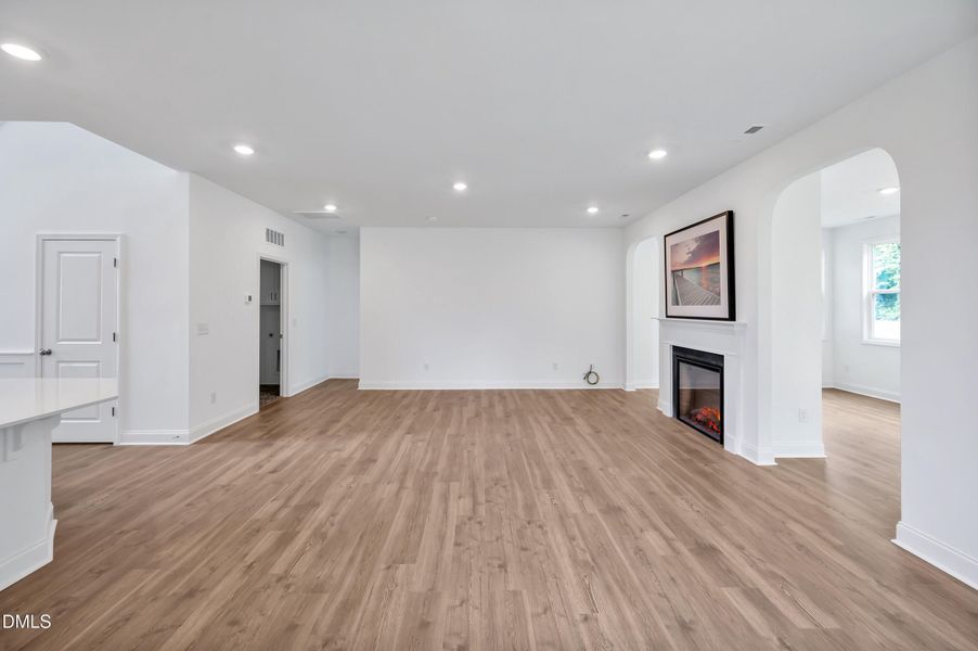 Open floorplan