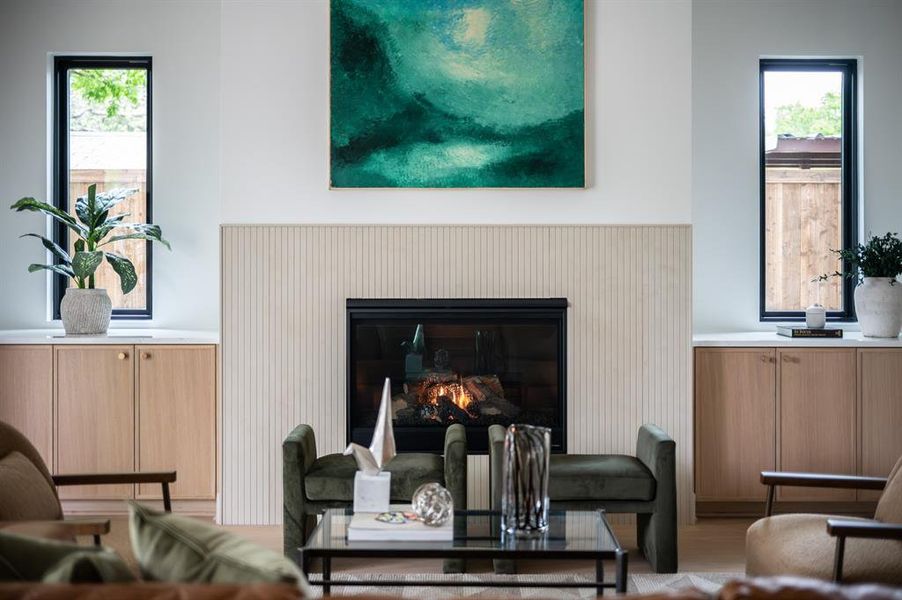 Furnished interior view inside a new home in , Dallas (Image 8).