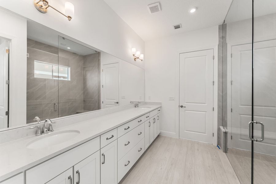 Representative furnished interior of a home built from the Zinnia by Mattamy Homes in Newfield, Palm City (Image 6).