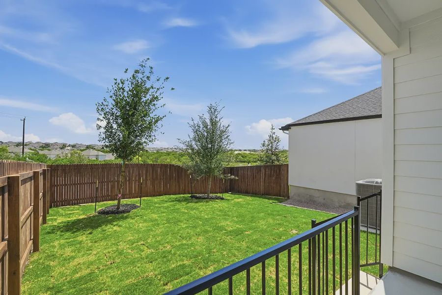 Representative exterior details of a home built from the Athena by Chesmar Homes in Prominence Urban, San Antonio (Image 4).
