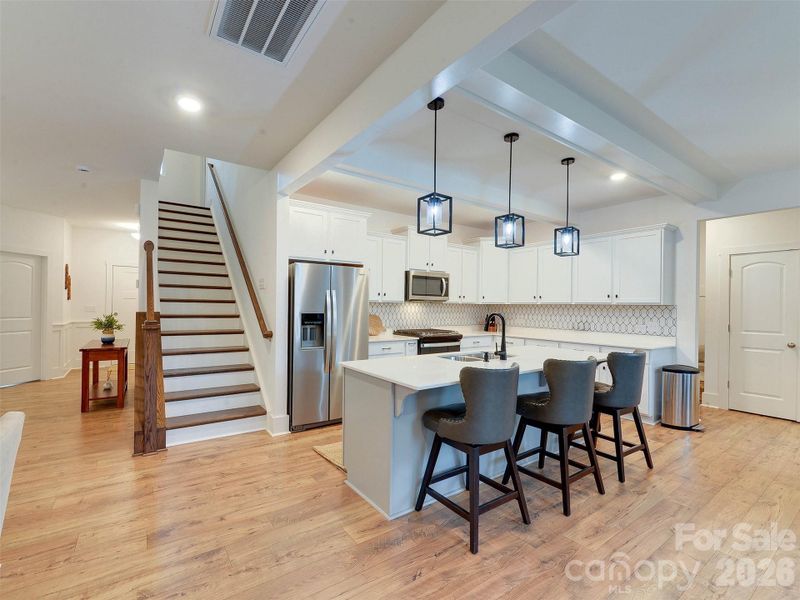 Furnished interior view inside a new home in , York (Image 28).