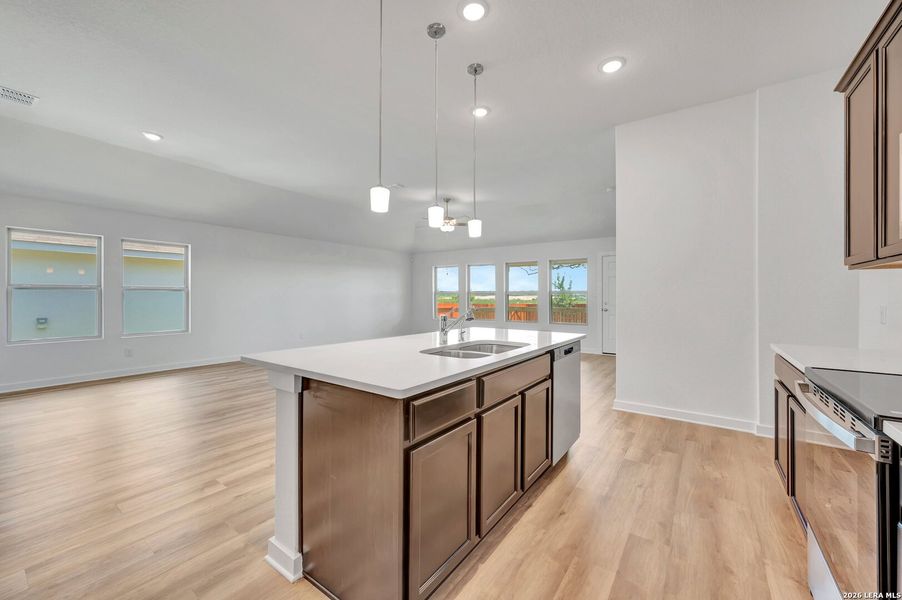 Furnished interior view inside a new home in Legacy Hills, San Antonio (Image 10).