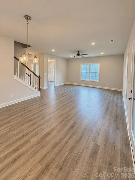 200 Fostoria Place | Albemarle, NC 28001. Built by Adams Homes - Affordable NC Home 2307 Square Feet - Living Room