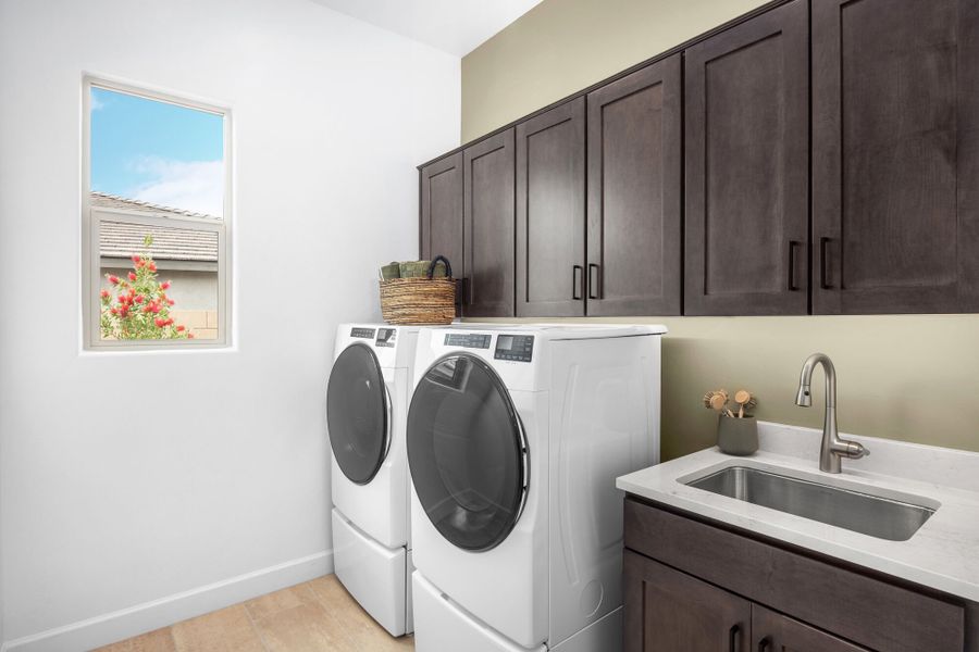 Oxford Model Home - Laundry Room