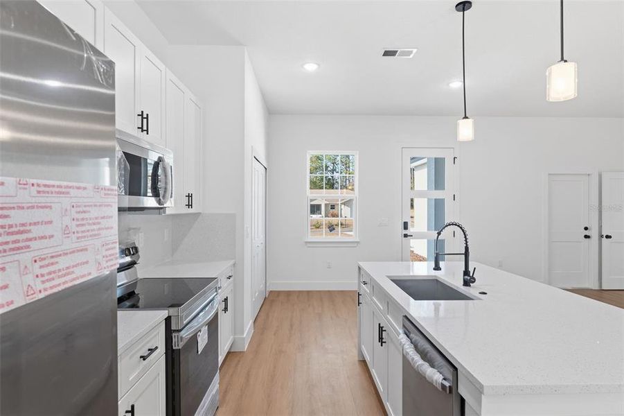 Furnished interior view inside a new home in , Citrus Springs (Image 12).