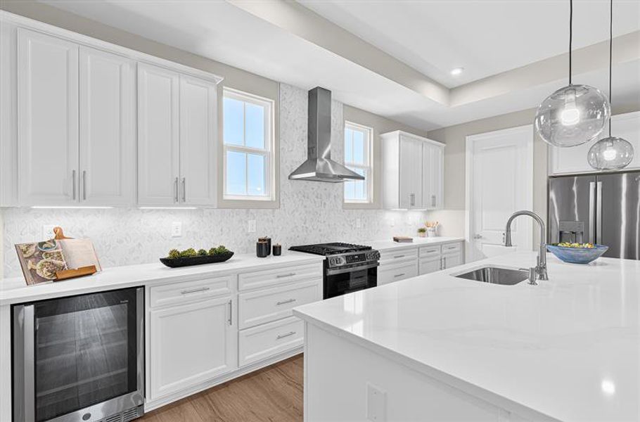 Representative furnished interior of a home built from the Riverbend by Ryan Homes in Seminole Palms Single-Family Homes, Palm Coast (Image 3).
