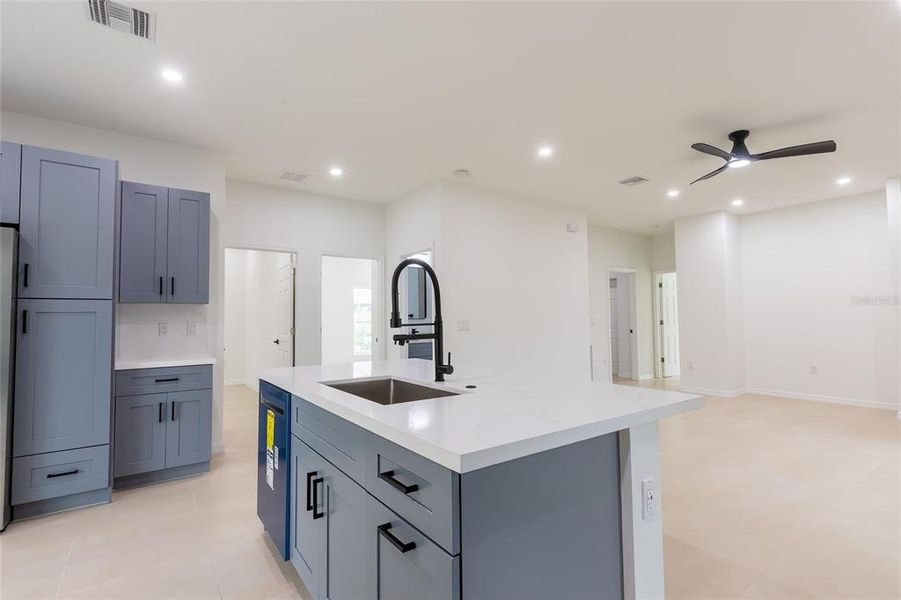 Furnished interior view inside a new home in , Sebring (Image 4).