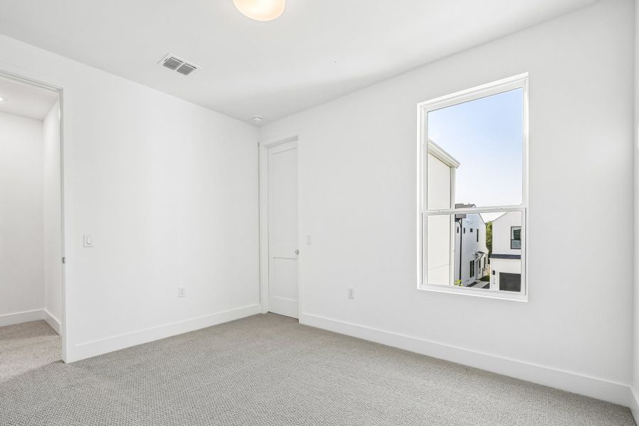 Spacious, unfurnished interior of a new home in Novel, Austin (Image 22). Spacious, unfurnished interior of a new home in Novel, Austin (Image 22).