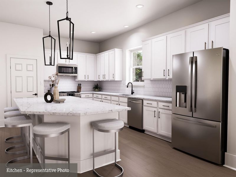 Furnished interior view inside a new home in Legacy - Retreat Collection, League City (Image 7).