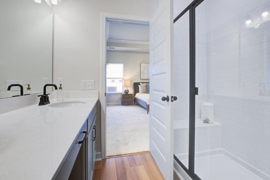 Furnished interior view inside a new home in , Summerville (Image 15).